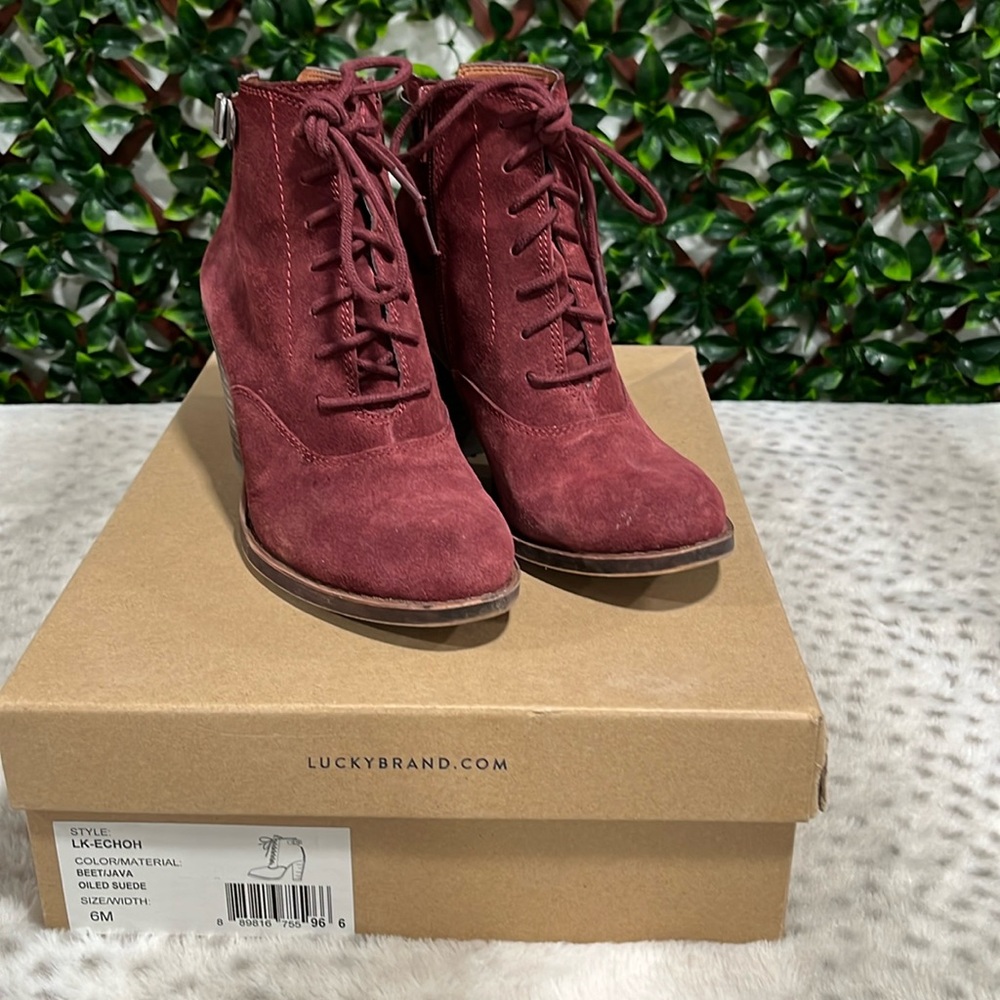 SOLD Lucky Brand LK-ECHOH booties